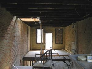 Brick restoration 3rd floor